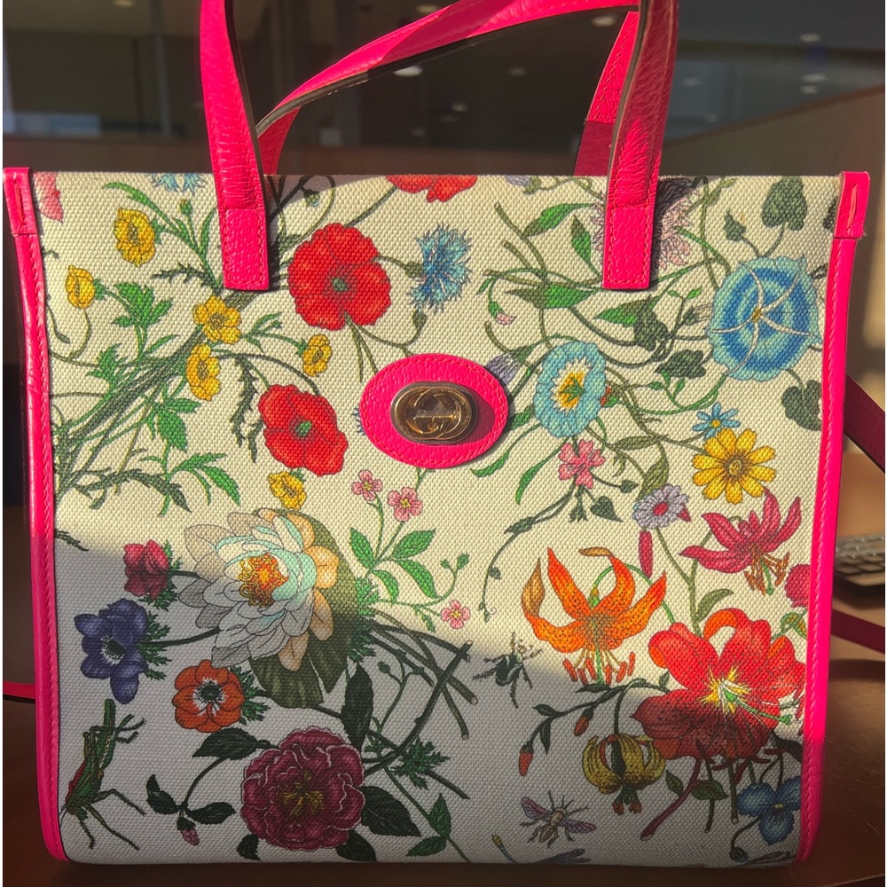 Gucci flora tote- medium
